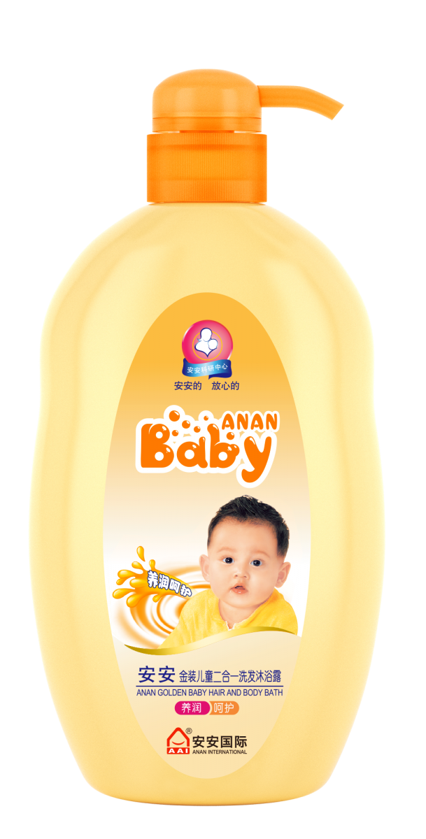九州ku酷游金装儿童二合一洗发沐浴露 养润呵护